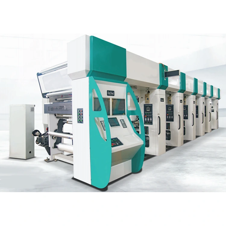 Компјутеризована аутоматска машина за ротографску штампу са три вектора